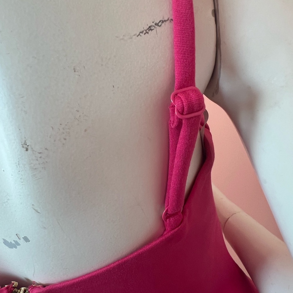 Lulus Paulina Hot Pink Midi Dress - Picture 5 of 8